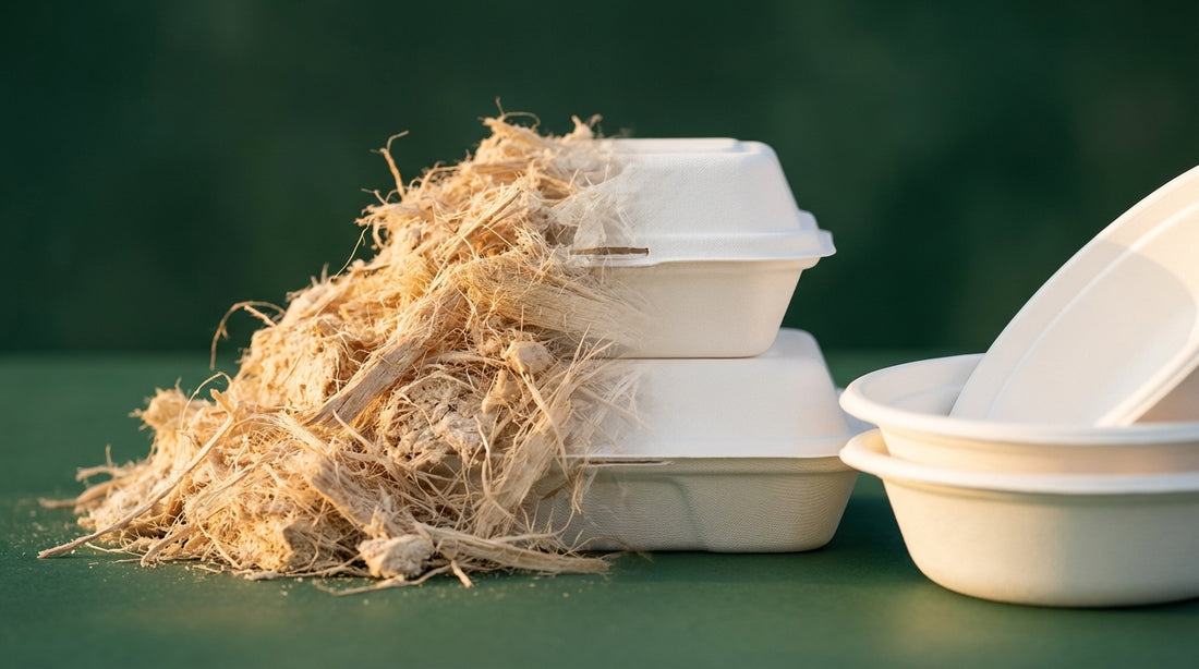 What is bagasse - sugarcane fiber packaging