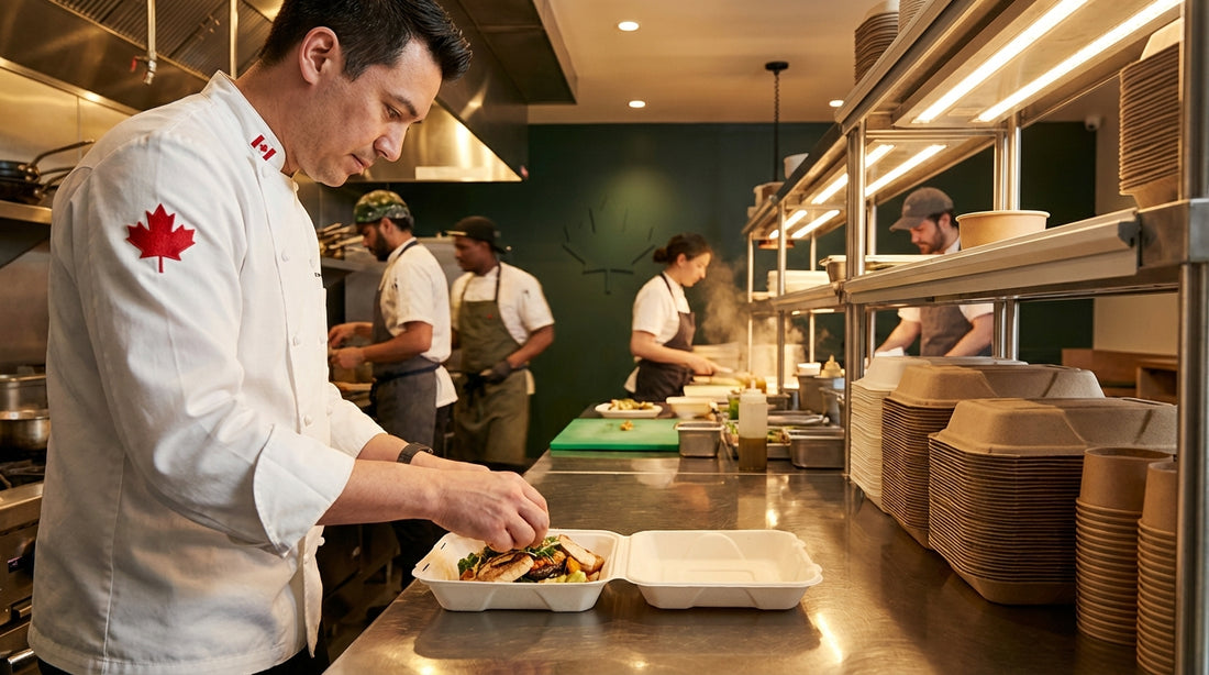 Canadian restaurants switching to eco packaging